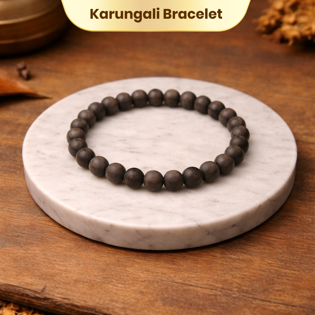 Karungali 8mm Bracelet - Kashi Siddh & Certified