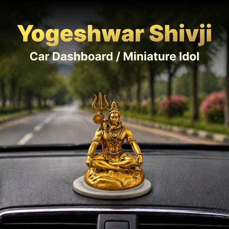 Yogeshwar Shiv Car Dashboard / Miniature Idol