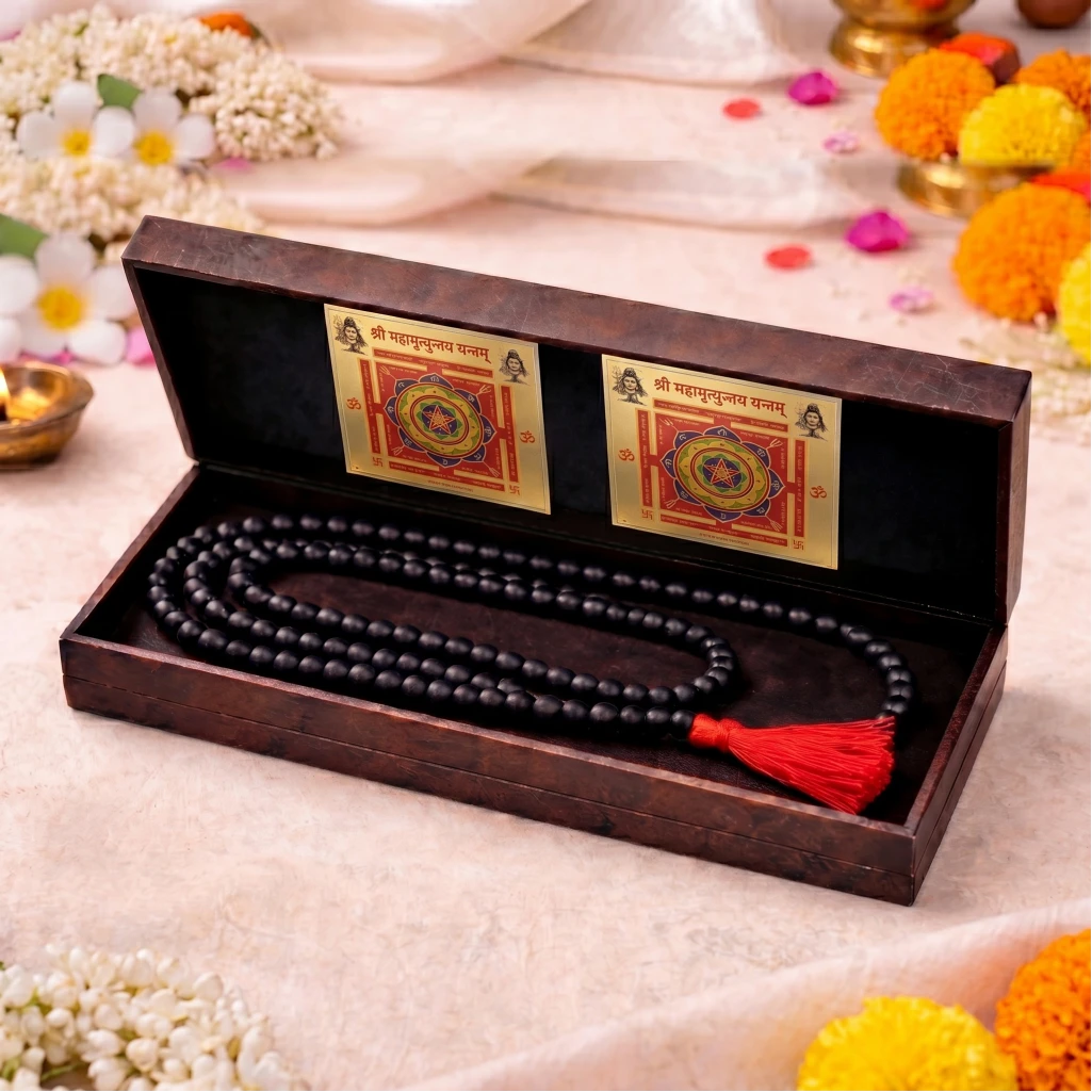 Karungali Mala 8mm - Kashi Siddh & Certified