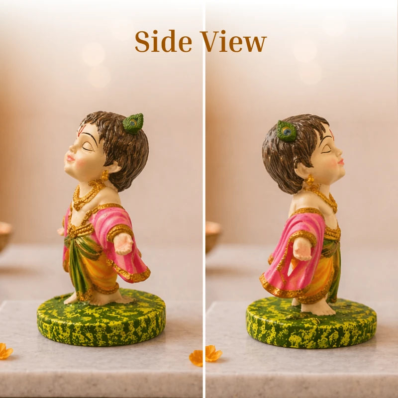 Nandlal Krishna Car Dashboard / Miniature Idol