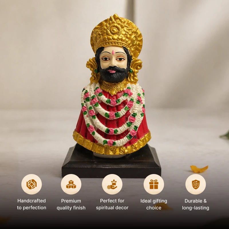 Khatu Shyam Ji Mangal Car Dashboard / Miniature Idol