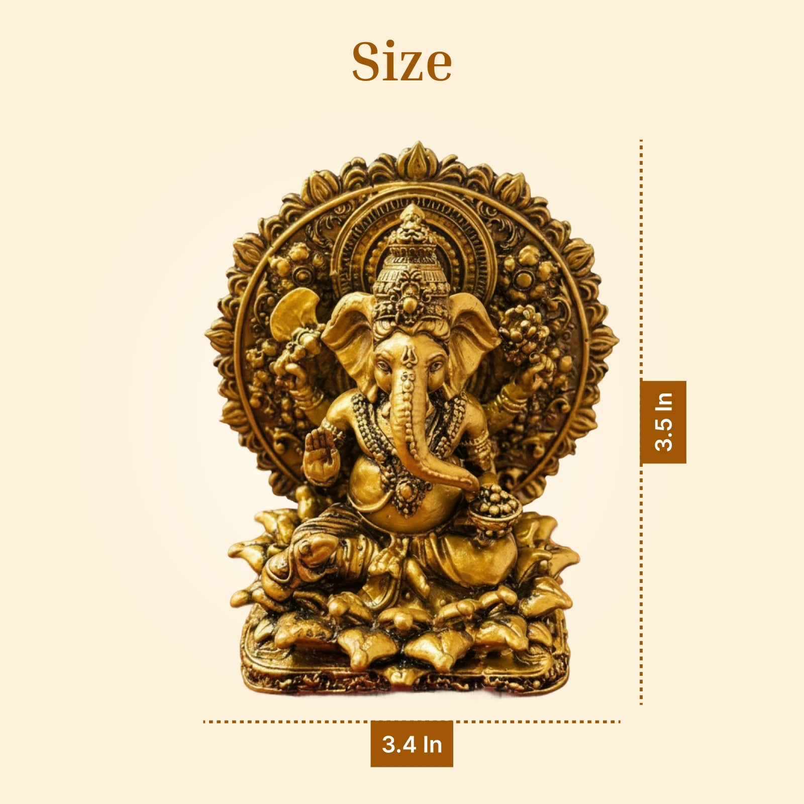 Varad Vinayak Car Dashboard / Miniature Idol