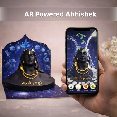 Adiyogi Shiva Idol (3D AR Edition)