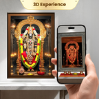 Shri Tirupati Balaji Portal Frame - 3D AR Edition