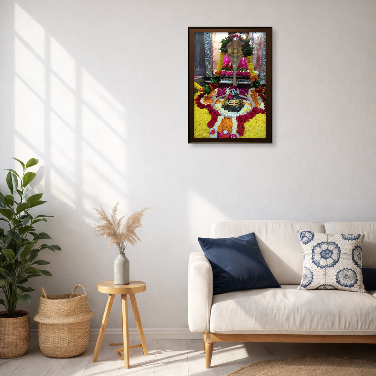 Shri Omkareshwar 3D AR Portal Frame