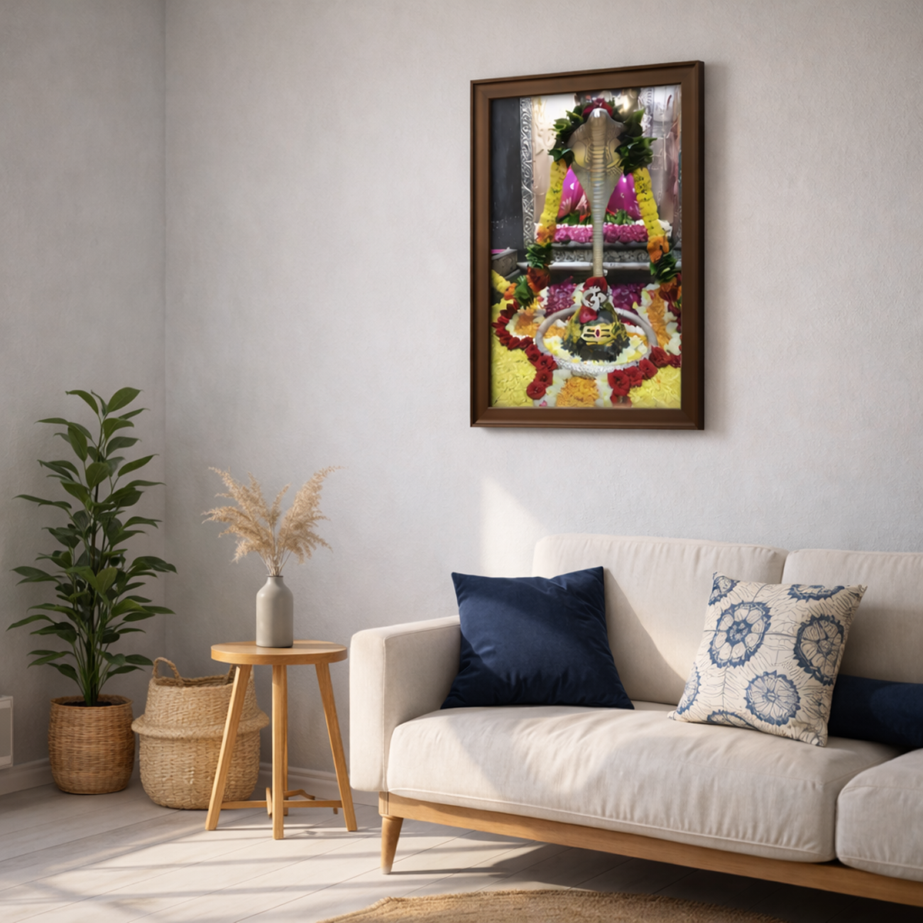 Shri Omkareshwar 3D AR Portal Frame