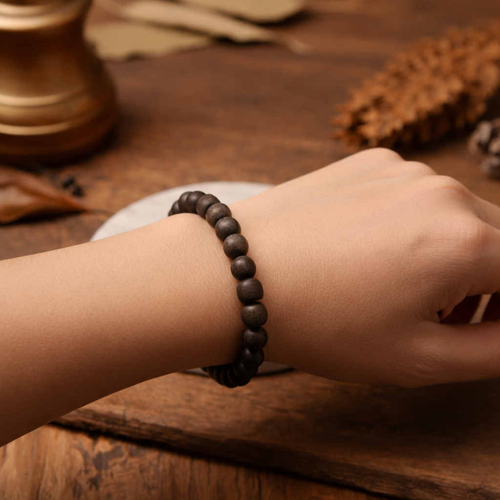 Karungali 8mm Bracelet - Kashi Siddh & Certified