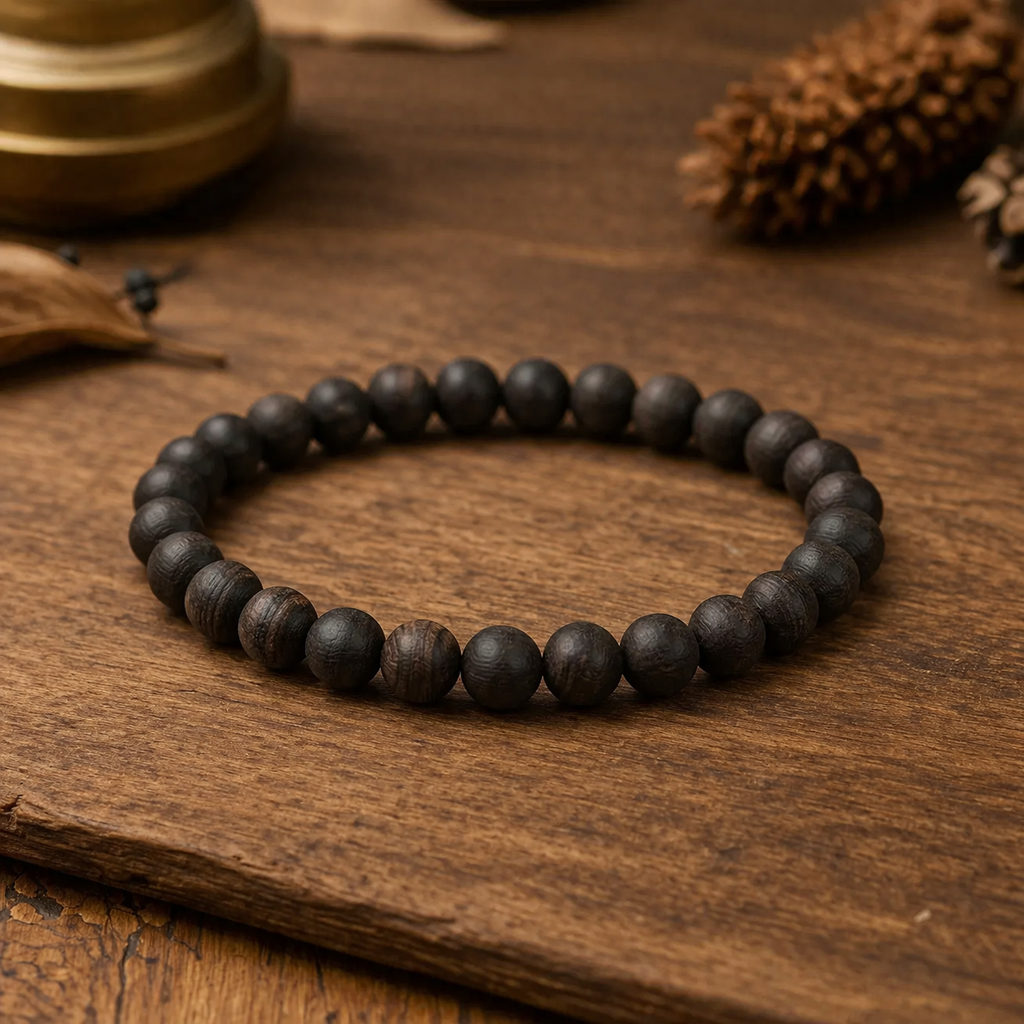 Karungali 8mm Bracelet - Kashi Siddh & Certified