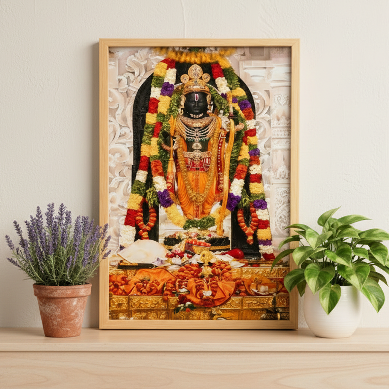Shri Ram Lalla Portal Frame - 3D AR Edition