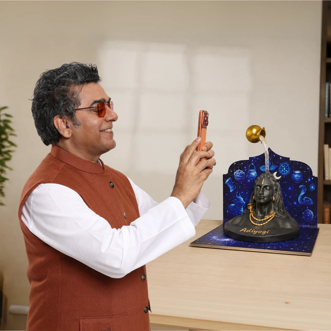 Adiyogi Shiva Idol (3D AR Edition)