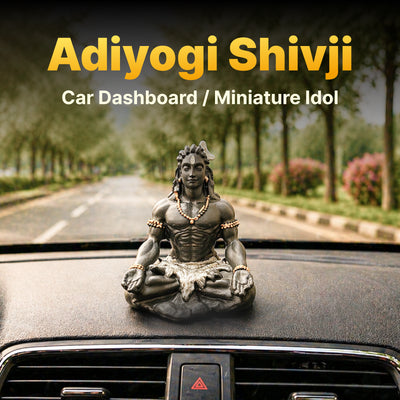 Adiyogi Shiv Car Dashboard / Miniature Idol