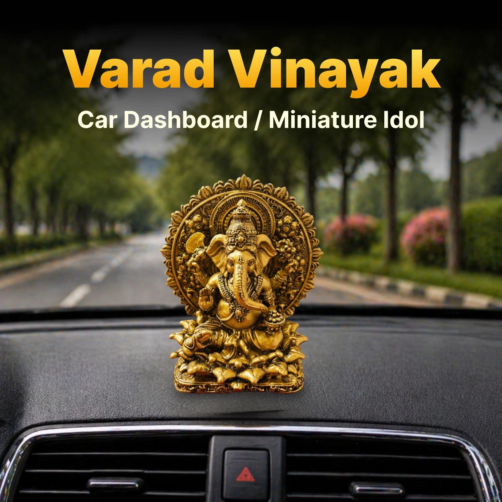 Varad Vinayak Car Dashboard / Miniature Idol