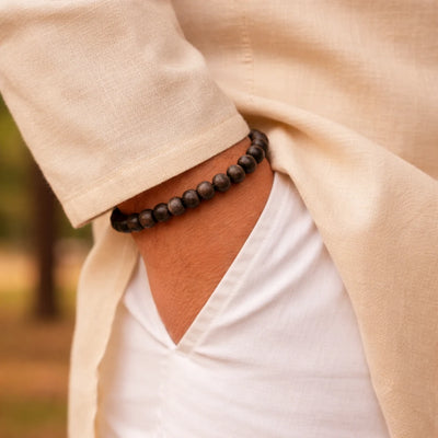 Karungali 8mm Bracelet - Kashi Siddh & Certified