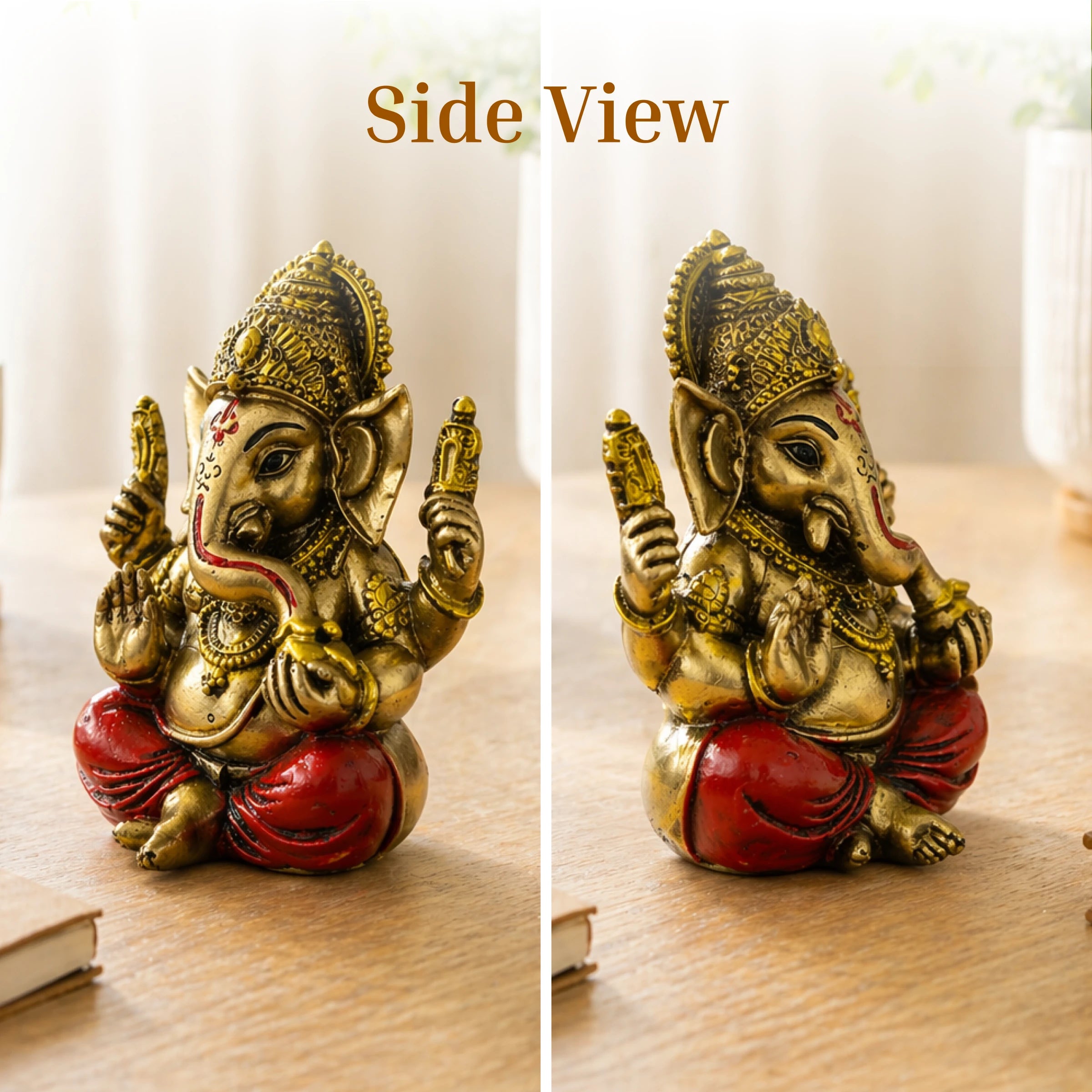 Vighnaharta Ganesh Car Dashboard / Miniature Idol