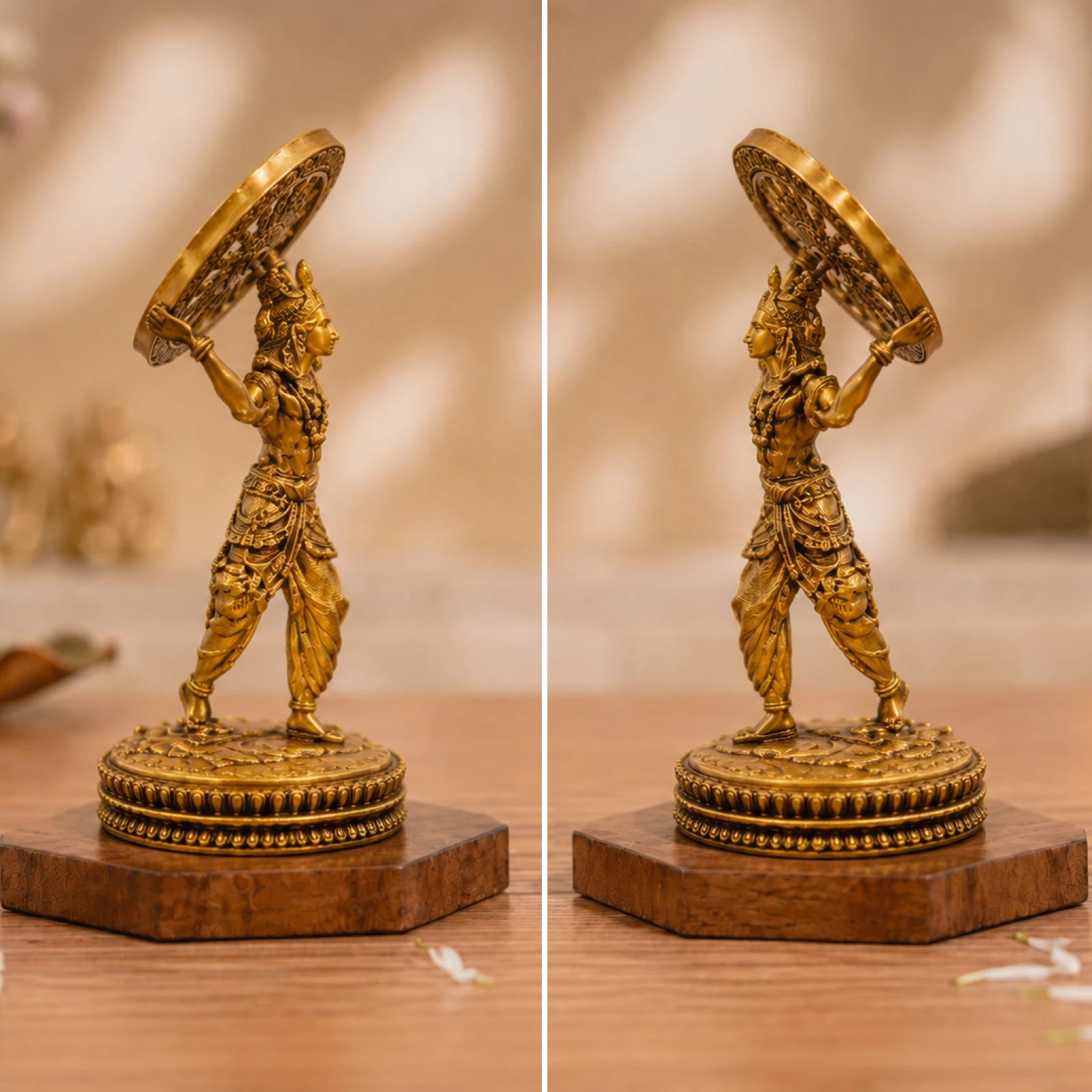 Krishna Chakra Car Dashboard / Miniature Idol