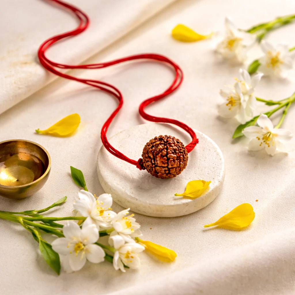 3 Mukhi Rudraksha - Kashi Siddh & Certified