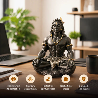 Adiyogi Shiv Car Dashboard / Miniature Idol