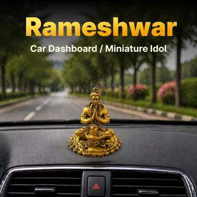 Rameshwar Shiv Car Dashboard / Miniature Idol