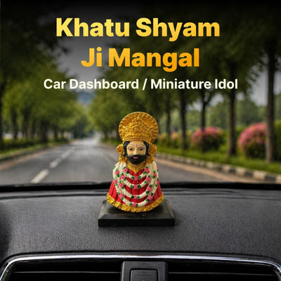Khatu Shyam Ji Mangal Car Dashboard / Miniature Idol