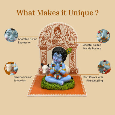 Gopal Krishna Car Dashboard Idol – AR Edition (4.5 inch)