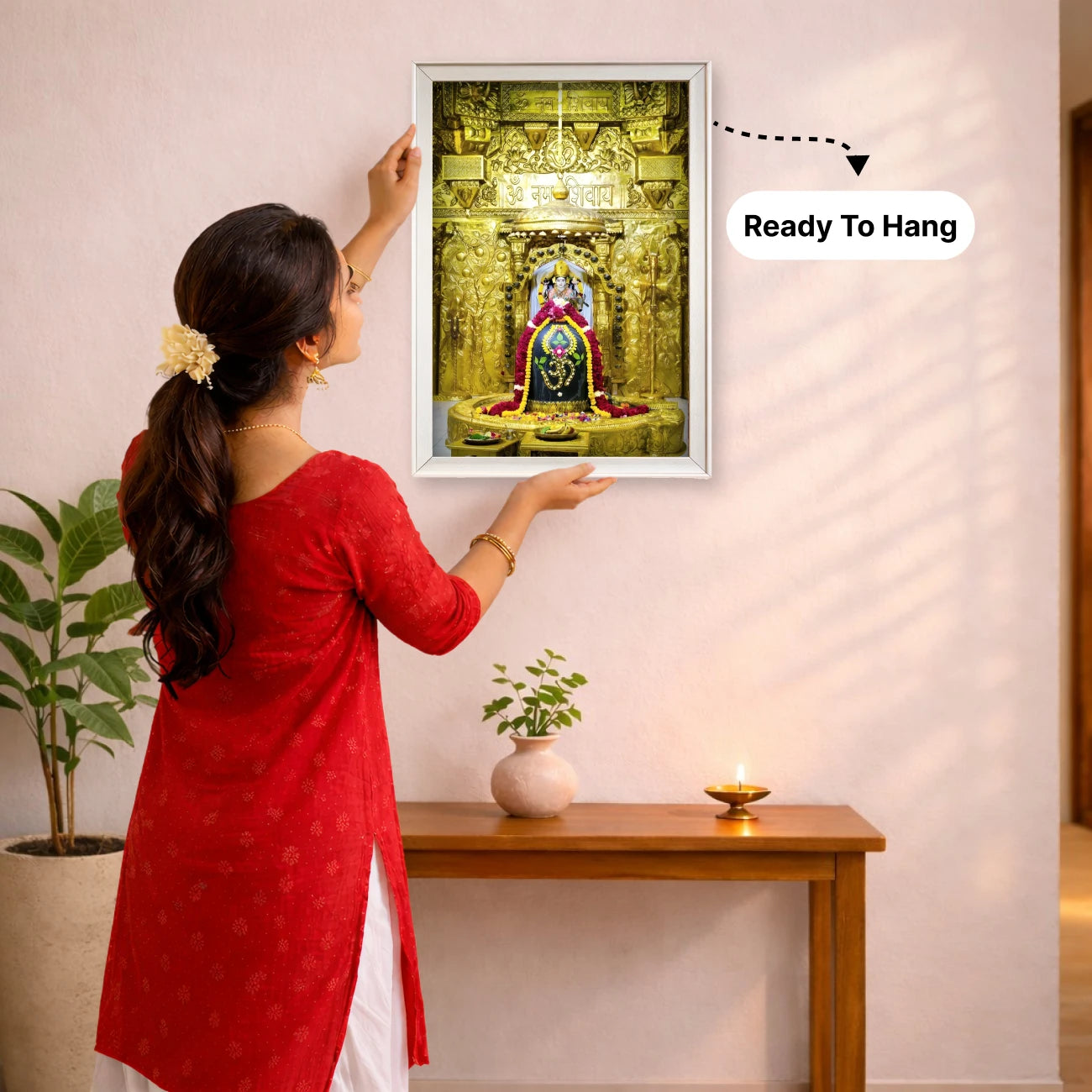 Shri Somnath Portal Wall Frame - 3D AR Edition