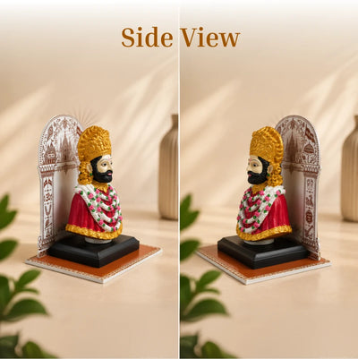 Khatu Shyam Ji Mangal Car Dashboard Idol – AR Edition (4.5 inch)