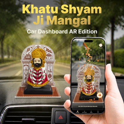 Khatu Shyam Ji Mangal Car Dashboard Idol – AR Edition (4.5 inch)