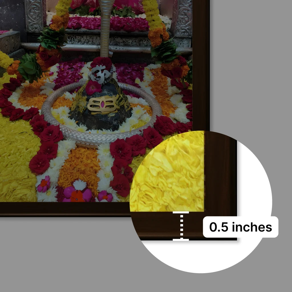 Shri Omkareshwar Portal Frame – 3D AR Edition | Table Frame