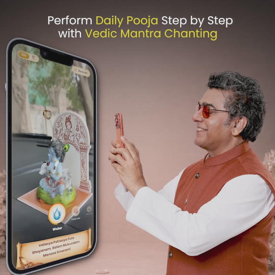 Gopal Krishna Car Dashboard Idol – AR Edition (4.5 inch)
