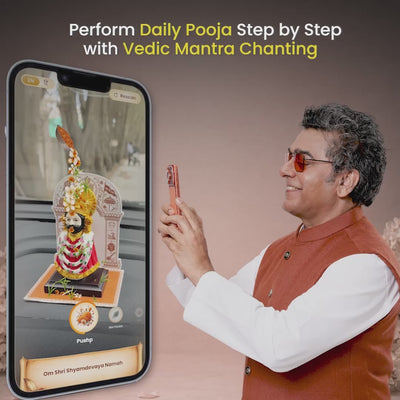 Khatu Shyam Ji Mangal Car Dashboard Idol – AR Edition (4.5 inch)