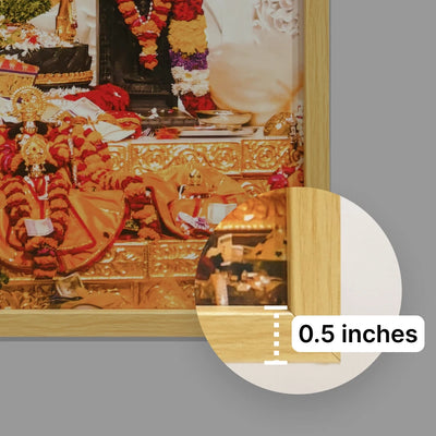 Shri Ram Lalla Portal Frame – 3D AR Edition | Table Frame