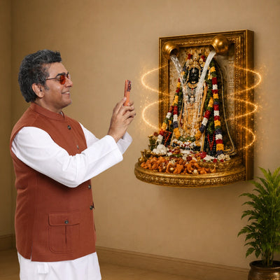 Shri Ram Lalla Portal Wall Frame - 3D AR Edition