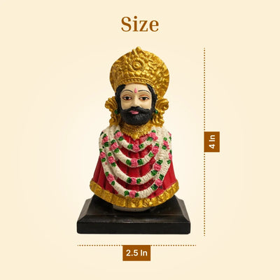 Khatu Shyam Ji Mangal Car Dashboard / Miniature Idol