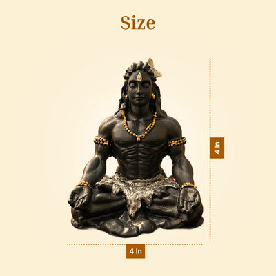 Adiyogi Shiv Car Dashboard / Miniature Idol
