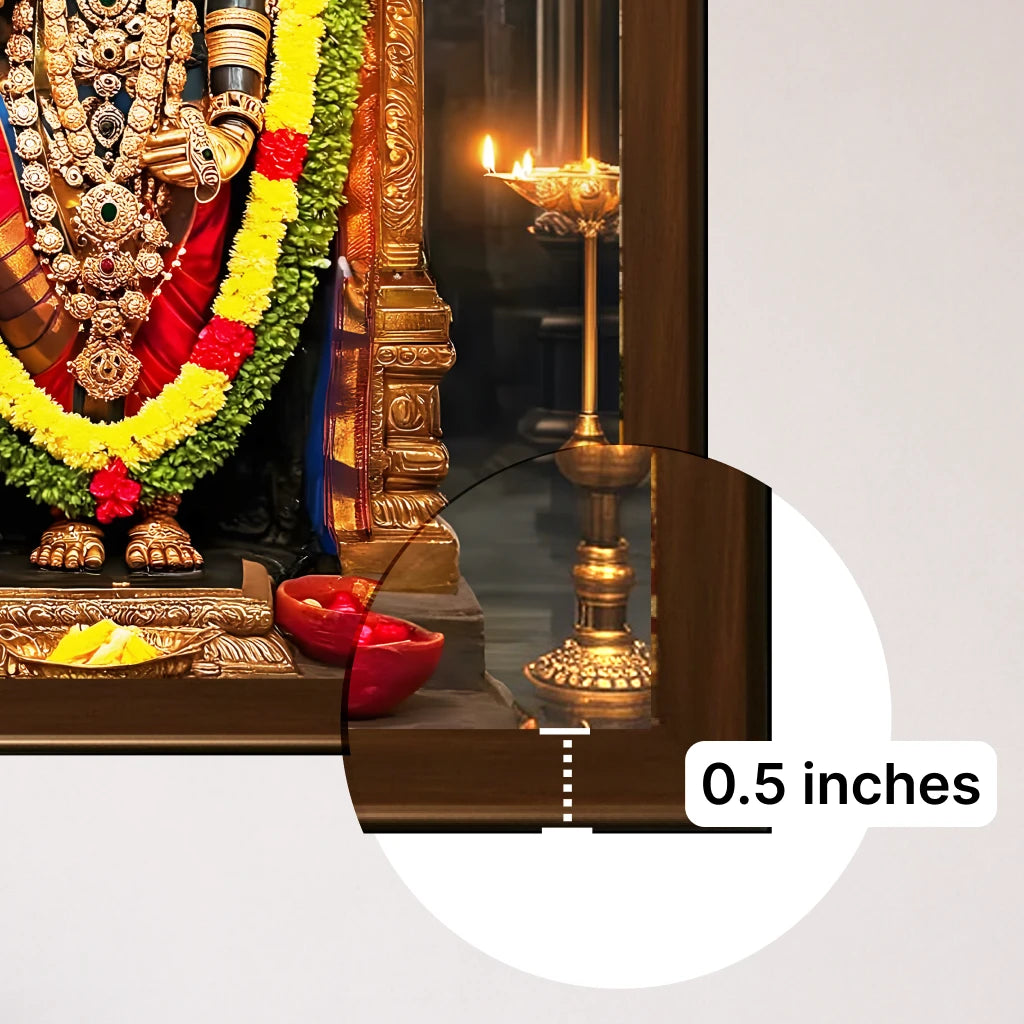 Shri Tirupati Balaji Portal Frame – 3D AR Edition | Table Frame