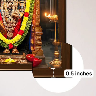 Shri Tirupati Balaji Portal Frame – 3D AR Edition | Table Frame